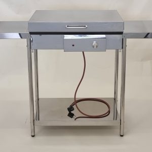 Furlan E600 PRO large electric grill with hood and side shelves