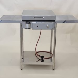 Furlan E450 PRO electric grill with hood and side shelves