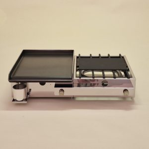 Furlan P350 PRO gas grill with PK350 PRO multi-purpose gas cooker and 0.25 L oil tray