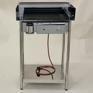 Furlan E450 PRO Electric Grill with Stand, Splash Guard, Oil Tray & Warming Rack
