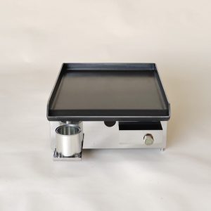 Furlan P350 PRO tabletop gas grill with 0.25 L oil tray